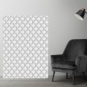 Plaque PVC motif vagues fleuries