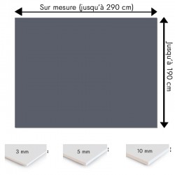 Plaque PVC Ardoise sur mesure - Signalétique, affichage et décoration