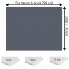 Plaque PVC Ardoise sur mesure - Signalétique, affichage et décoration