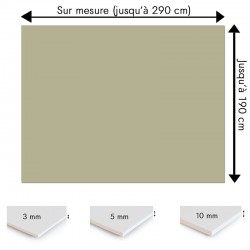 Plaque PVC Mastic sur mesure - Signalétique, affichage et décoration