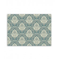 Plaque PVC motif damas classique