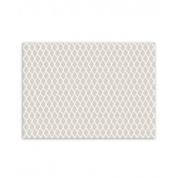 Plaque PVC motif treillis ondulés