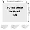 Plaque PVC sur mesure avec votre logo