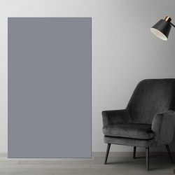 Plaque PVC gris argent sur mesure - Signalétique, affichage et décoration