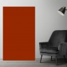 Plaque PVC orange rouille sur mesure - Signalétique, affichage et décoration