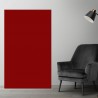Plaque PVC rouge sang sur mesure - Signalétique, affichage et décoration