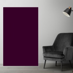 Plaque PVC aubergine sur mesure - Signalétique, affichage et décoration