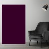 Plaque PVC aubergine sur mesure - Signalétique, affichage et décoration