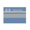 Plaque PVC sur mesure motif bord de mer