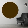 Plaque PVC ronde café sur mesure - Livraison gratuite !