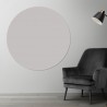 Plaque PVC ronde gris urbain sur mesure - Livraison gratuite !