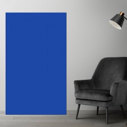 Plaque PVC bleue sur mesure