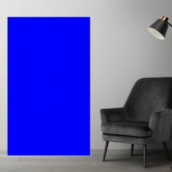 Plaque PVC ﻿Bleu sur mesure - Signalétique, affichage et décoration