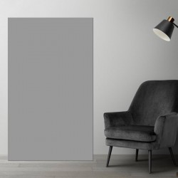 Plaque PVC grise sur mesure