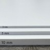 Plaque PVC grise anthracite sur mesure