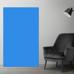 Plaque PVC Bleu roi sur mesure - Signalétique, affichage et décoration