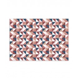 Plaque PVC motif géométrique en forme de losanges sur mesure