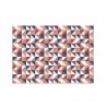 Plaque PVC motif géométrique en forme de losanges sur mesure