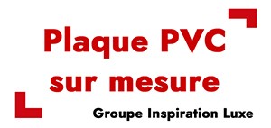 Plaque PVC sur mesure